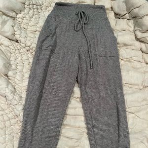 out from under grey waffle joggers w/ pockets